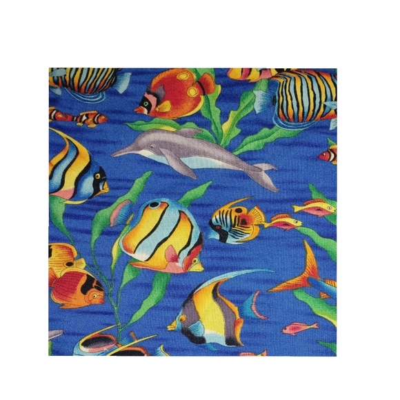 Fish in the Sea Scrub Top by Monarch Uniforms - Picture 3 of 3